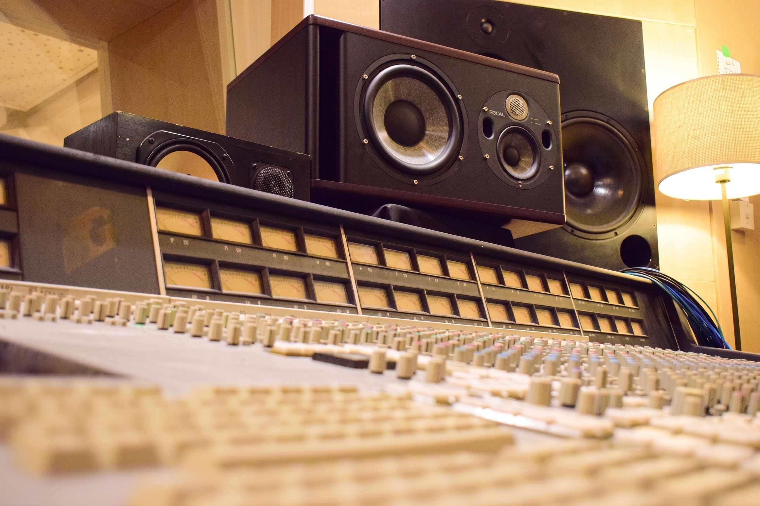 SSL mixing console at the ONLYMIXING studio